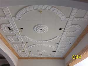 pArchitectural Ceiling and Medallions