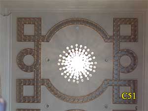 Architectural Ceiling and Medallions