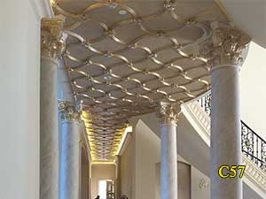 Architectural Ceiling and Medallions