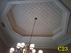 Architectural Ceiling and Medallions 36