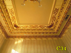 Architectural Ceiling and Medallions 49