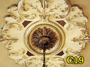 Architectural Ceiling and Medallions 21