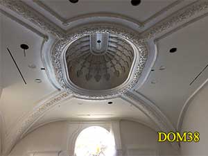 Plaster Ornamental Plaster Dome Ceiling