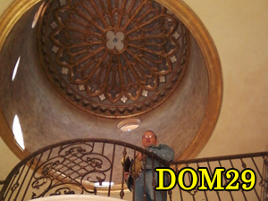 plaster ornamental Plaster Dome Ceiling 38