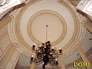 Plaster Dome Ceiling plaster of paris 1