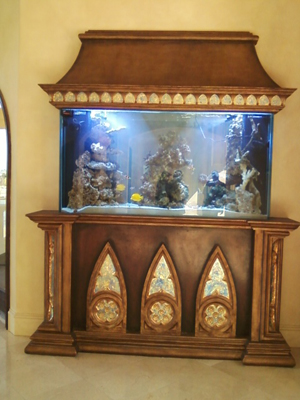 Plaster Ornamental Aquarium