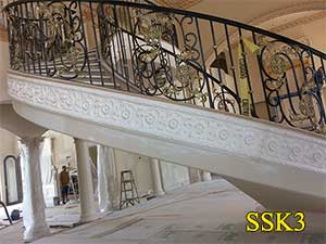 Staircase Skirt - Plaster Ornamental Miscellaneous